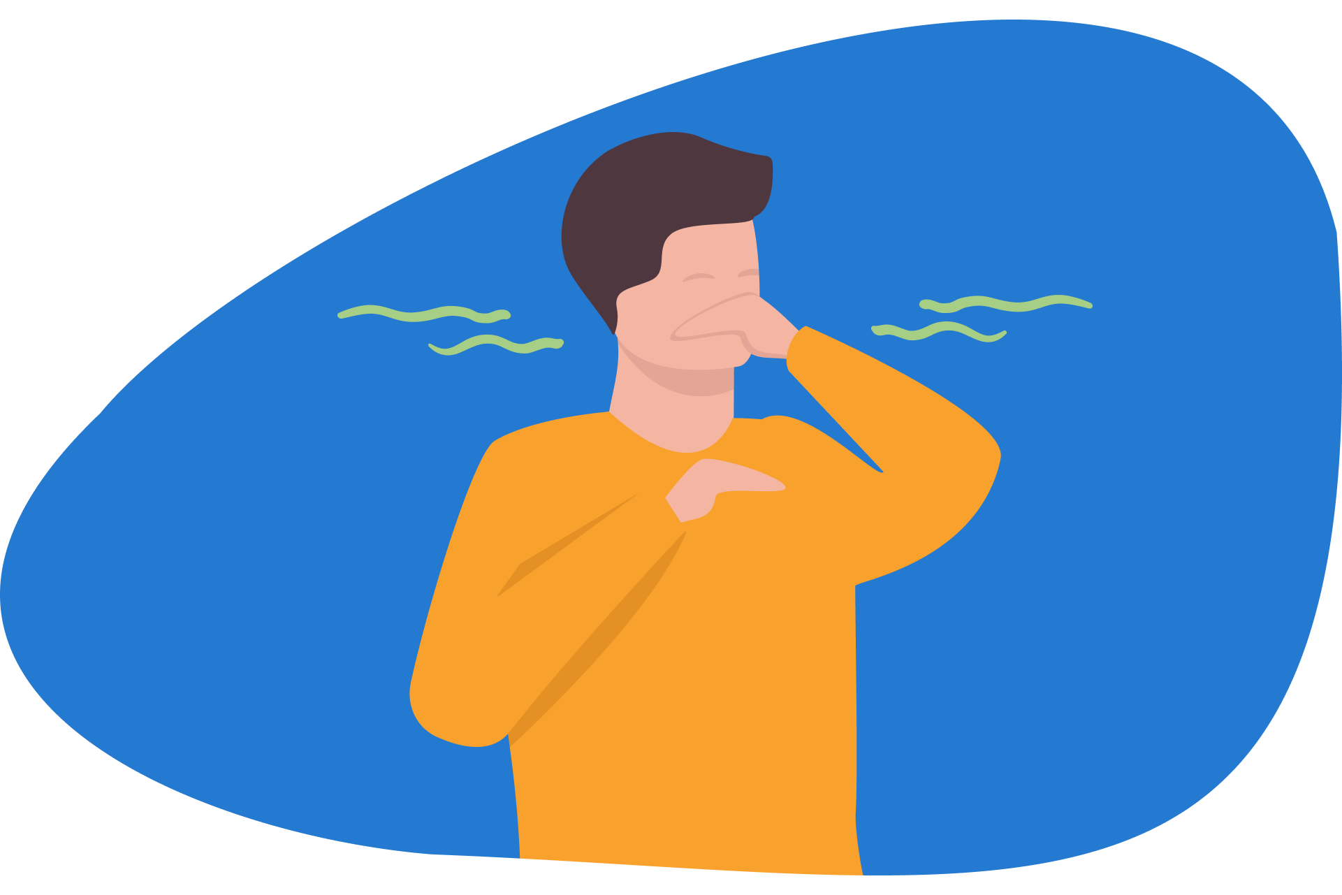 Mal olor en almohada